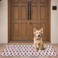 thumbnail image 4 of Red and Gray Christmas Tree Pattern Door Rugs,Washable Non Slip Door Mats Indoor,Decorative Door Mats,Entry Mat Indoor for Entrance,Bedroom,Kitchen,Bathroom,16"x47", 4 of 6