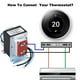 thumbnail image 4 of Transformador de timbre GIVEUBED, 24 V, 40 VA, fuente de alimentación AC, 4 of 7