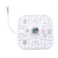 thumbnail image 1 of Light Fittings 220V 12W 960LM 2835 SMD 6000K 24 LED Ceiling Lamp White Environment-friendly Ceiling Light 1Pack, 1 of 3