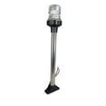 thumbnail image 2 of Pactrade Marine Boat LED All Round Anchor Fixed Base Navigation Light SS Pole 12-24V 12-1/2''H USCG 2NM A16 Certified, 2 of 9