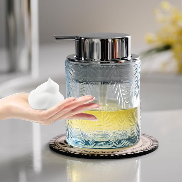 Dispensador de jabón en espuma de vidrio CICUFY para cocina y baño