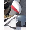 thumbnail image 4 of Car Mirror Rain Brow, Mirror Protector Rain Brow Guard Snow Protector Gm Mirror Cover Accessories, Silver, 2 Pack, 4 of 5