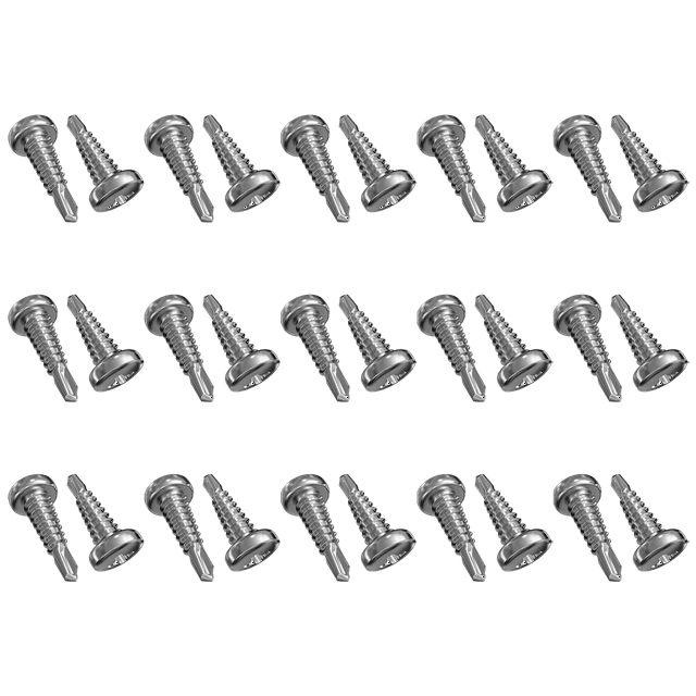 Lacrosse Screws Pack of 30 Self Tapping Stainless Steel Rust Proof