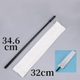 thumbnail image 2 of Silicone Flute Cleaning Rod With Absorbent Cloth 34.6cm Multifunctional Instrument Cleaner For Flutes & Piccolos Pink Blue Grey Grey, 2 of 10