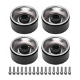 thumbnail image 1 of 4 Pcs RC Car Wheel Hubs 1.9in Wear Resistance Iron RC Crawler Wheel Rims Hub Replacement for Axial Silver, 1 of 1