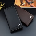 thumbnail image 3 of SHOWERORO 1Pcs Mens Pocket Wallet Black Long Purse Coin Storage For Men Daily Use, 3 of 8