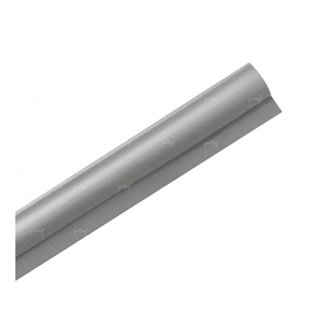 Inteprter Borde de alfombra de PVC fácil de instalar, tira de belleza con sellado de bordes anticolisión, aislamiento adhesivo Decoración del hogar Gris