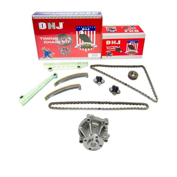 DNJ TK4179AWP Timing Chain Kit with Water Pump Fits Cars & Trucks 05-09 Ford 4.6L V8 SOHC 24V