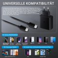 thumbnail image 3 of 45W USBC snabbladdare Android-telefonladdare med typ C-kabel för Samsung Galaxy S24 S23 S22 S21 Ultra/ A53 A54/A73/note/iphone15/ipad, 3 of 5