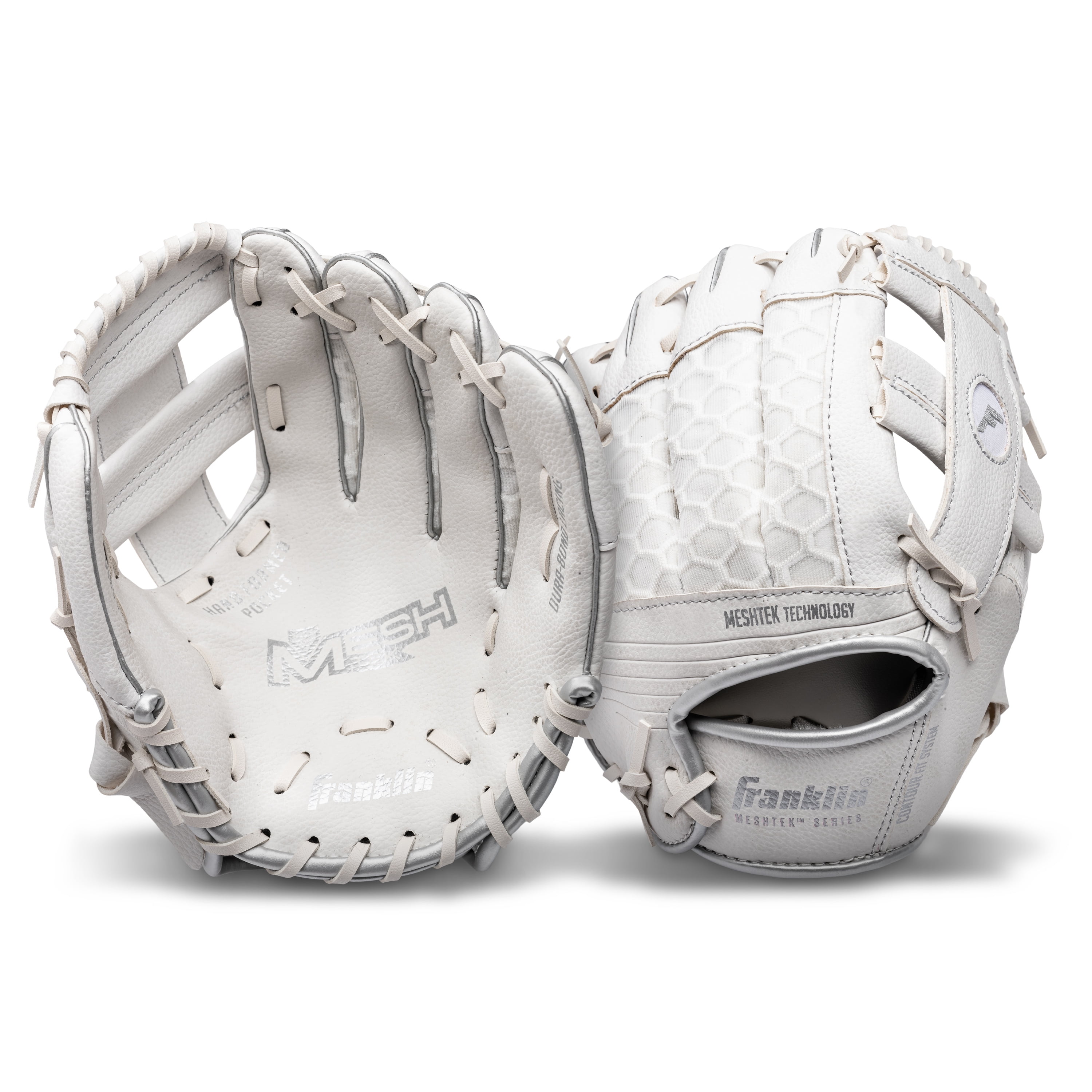 Franklin Sports Meshtek Kids Teeball Glove + Ball Set, 9.5 in