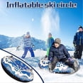 thumbnail image 3 of Inflatable Sled for Heilwiy 2 People. Inflatable Snow Tube Frost Protection Sledge Gift_Perfect Gift, 3 of 4