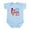 Sky Blue, variant on CafePress - I Love Luna Infant Bodysuit - Baby Light Bodysuit, Size Newborn - 24 Months