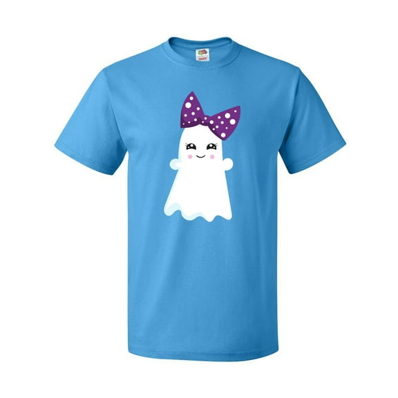 Inktastic Halloween, Ghost, Ribbon, Bow, Trick or Treat, Boo T-Shirt