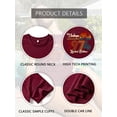 thumbnail image 6 of QAFOPEH Women Vintage 1974 Limited Edition Shirt Crewneck Tee Birthday Gifts Tops, 6 of 7