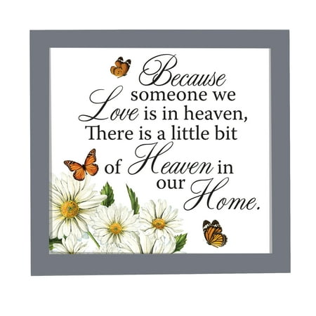 Lifesong Milestones Framed Shadow Decor for Home, Funeral, & Memorial Gifts