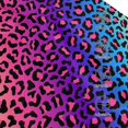 thumbnail image 3 of Fotbe Leopard Neon Rainbow Gradient Gorro Clásico de Béisbol, Gorra Ajustable con Broche Snapback, Gorro de Exterior de Algodón Suave, 3 of 6