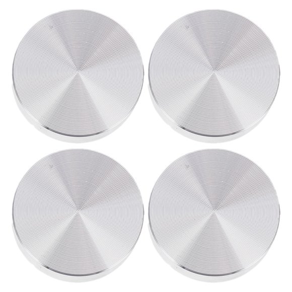 Nestingho 4Ud Adaptador Redondo De Aluminio Para De Vidrio Con Estabilidad Y Versatilidad Para El Hogar