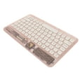 thumbnail image 3 of Retro  Keyboard, Wireless Typewriter Keyboard with RGB Light, Vintage Portable Ultra Slim Compact Mini Keyboard for Laptop Computer Tablet Smartphone, 3 of 7