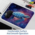 thumbnail image 6 of Sea Turtle Square Non-Slip Rubber Bottom Printed Desk Mat Mouse Mat Gaming Mousepad Desk Pad - 8.3x9.8 Inch, Suitable for Office and Gaming, 6 of 6