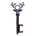 thumbnail image 2 of SPRING PARK 2Pcs Cast Iron Bottle Opener, Heavy Duty Wall Beer Bottle Opener Deer Head Wall Mount Bottle Cap Openers - Vintage Rustic Style Wall Decoration, 2 of 7