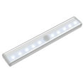 thumbnail image 2 of Lumière de Placard à Induction Corporelle 10 LED Capteur Lumière USB Rechargeable Lumière de Nuit avec Lumière Blanche Chaude pour Garde-Robe Couloir Allée, 2 of 9