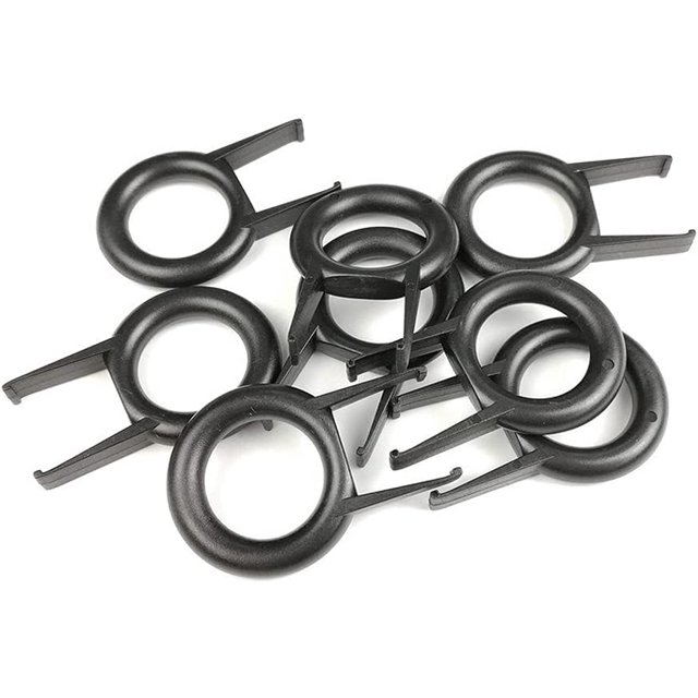 Extractor de tapa de teclado mecánico para teclados, herramienta de fijación de tapa de llave, herramienta de limpieza y extracción de grapas de teclado, 6 uds.