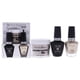 thumbnail image 1 of Cuccio Color Matchmakers Plus Dip Kit de 3 piezas Pop Fizz Clink 1.6oz Pro Powder Polish Dip System 0.44oz Veneer Soak Off Gel 0.43oz Color Nail Polish, 1 of 2