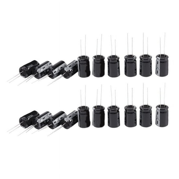 20 Pcs 35V 1000UF 105C Radial Lead Electrolytic Capacitor 13mm x 20mm