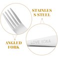 thumbnail image 4 of MasteelfCA 2pcs Angled Forks Convenient Forks for The Elderly Eating Feeding Forks Assist Tablewares, 4 of 8