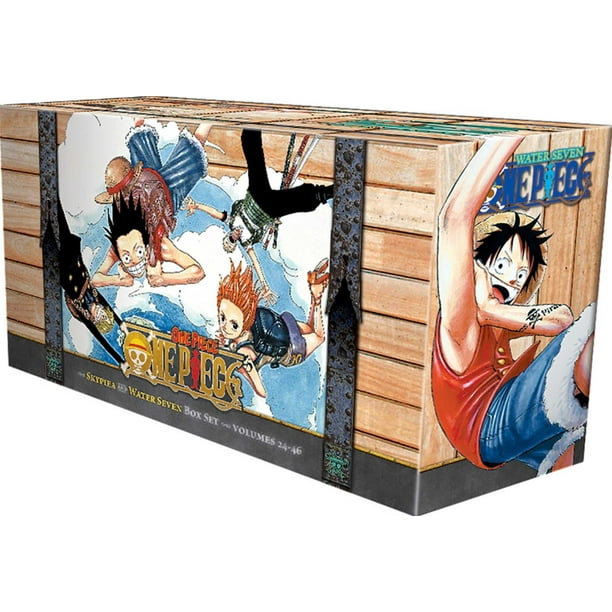 One Piece Box Sets One Piece Box Set 2 Skypeia And Water Seven 2 Volumes 24 46 With Premium Paperback Walmart Com