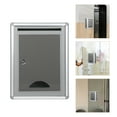 thumbnail image 5 of CIMAXIC Small Suggestion Box Mailbox With Lock Wall Hanging Complaint Suggestion Box Aluminium Alloy Box,11.22"X8.46"X4.13", 5 of 5