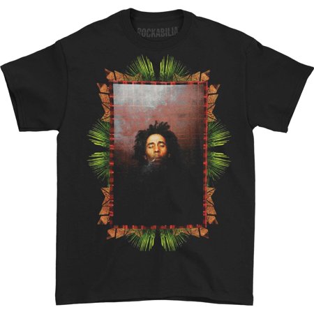 Bob Marley Men's Smoking T-shirt Black