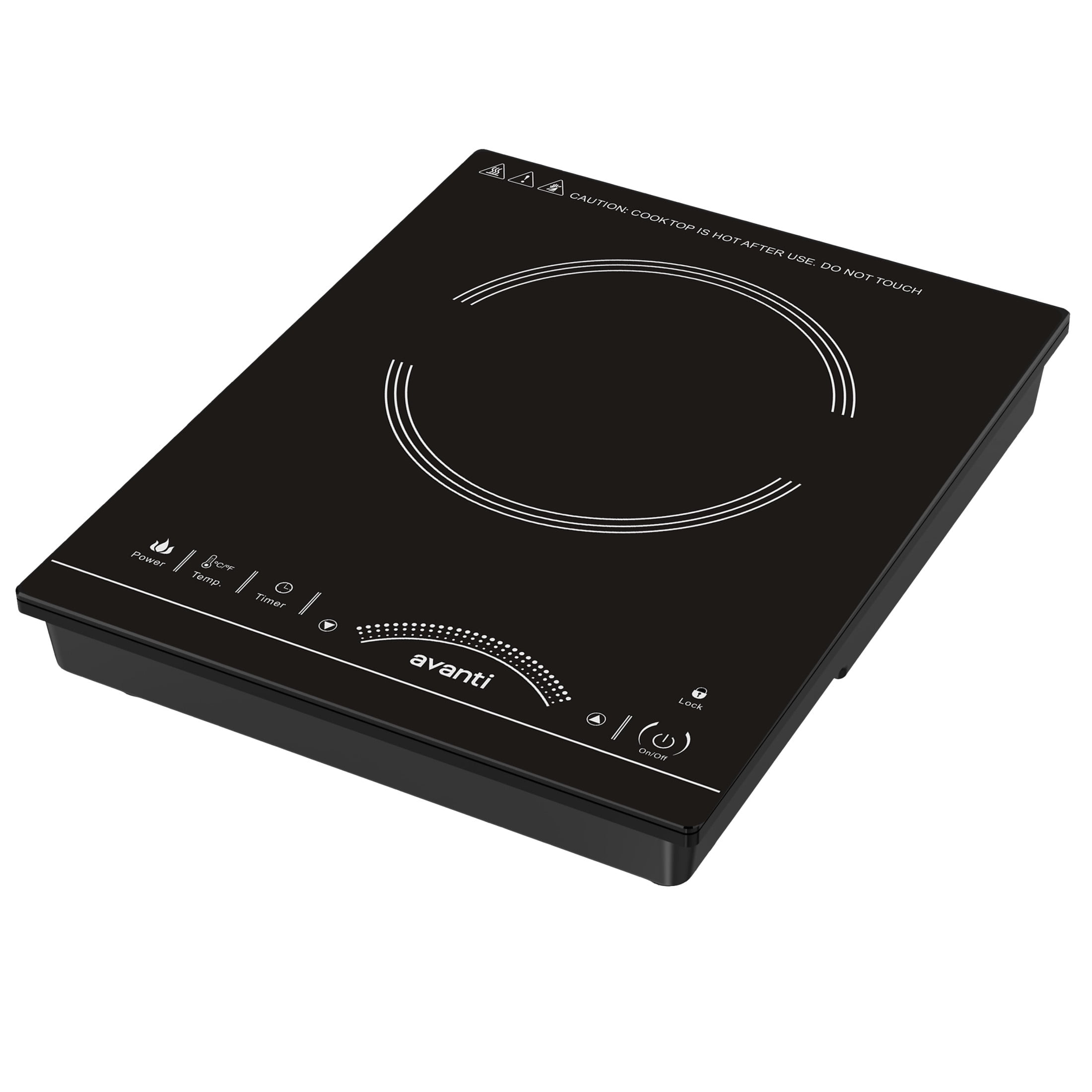 Avanti 1800W Portable Induction Cooktop, in Black (IH1800L1B-IS)