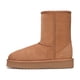 thumbnail image 1 of Botas de nieve de otoño e invierno para mujer, de una pieza, con forro polar, cortas, de piel de oveja, gruesas, cálidas, de caña baja, de algodón, zapatos de mujer, 1 of 6