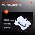 thumbnail image 3 of A-Premium 20PCS Nylon Roof Moulding Clip Retainer Compatible with BMW 320i, 328d, 328i, 328i xDrive, 330i, 330i xDrive, 335i, 335is, 340i, 428i, 435i, 440i Gran Coupe, ActiveHybrid 3, M3, 3 of 9