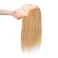 thumbnail image 4 of Hairingrid Tête de Mannequin 24 Pouces"-26 Pouces" 100 % Cheveux Humains Coiffeur Cosmétologie Mannequin Formation Pince à Cheveux et Cheveux Gratuits (R71906W2718H), 4 of 5