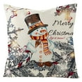 thumbnail image 6 of Gcvizuso Christmas Pillows, Fall Throw Pillows, Christmas Flax Soft Pillowcase Sofa Waist Throw Pad Cover Home Decoration, 6 of 8