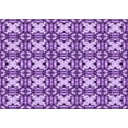 thumbnail image 1 of Ahgly Company Machine Washable Indoor Rectangle Transitional Violet Purple Area Rugs, 2' x 3', 1 of 7