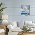 thumbnail image 3 of Stupell Industries Transitional A Storm Is Coming on Beach Gray Framed Giclee Art, 16 x 20, by Petals Prints Design, 3 of 8