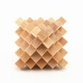 thumbnail image 5 of Juguetes de madera para niños, cerradura Kongming de haya, cerradura de desmontaje para ocio educativo para adultos, cerradura de mortaja y espiga para estudiantes de escuela primaria,, 5 of 5