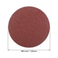 thumbnail image 2 of Unique Bargains 5-Inch PSA Sanding Disc Aluminum Oxide Adhesive Back Sandpaper 40 Grits 15 Pcs, 2 of 5
