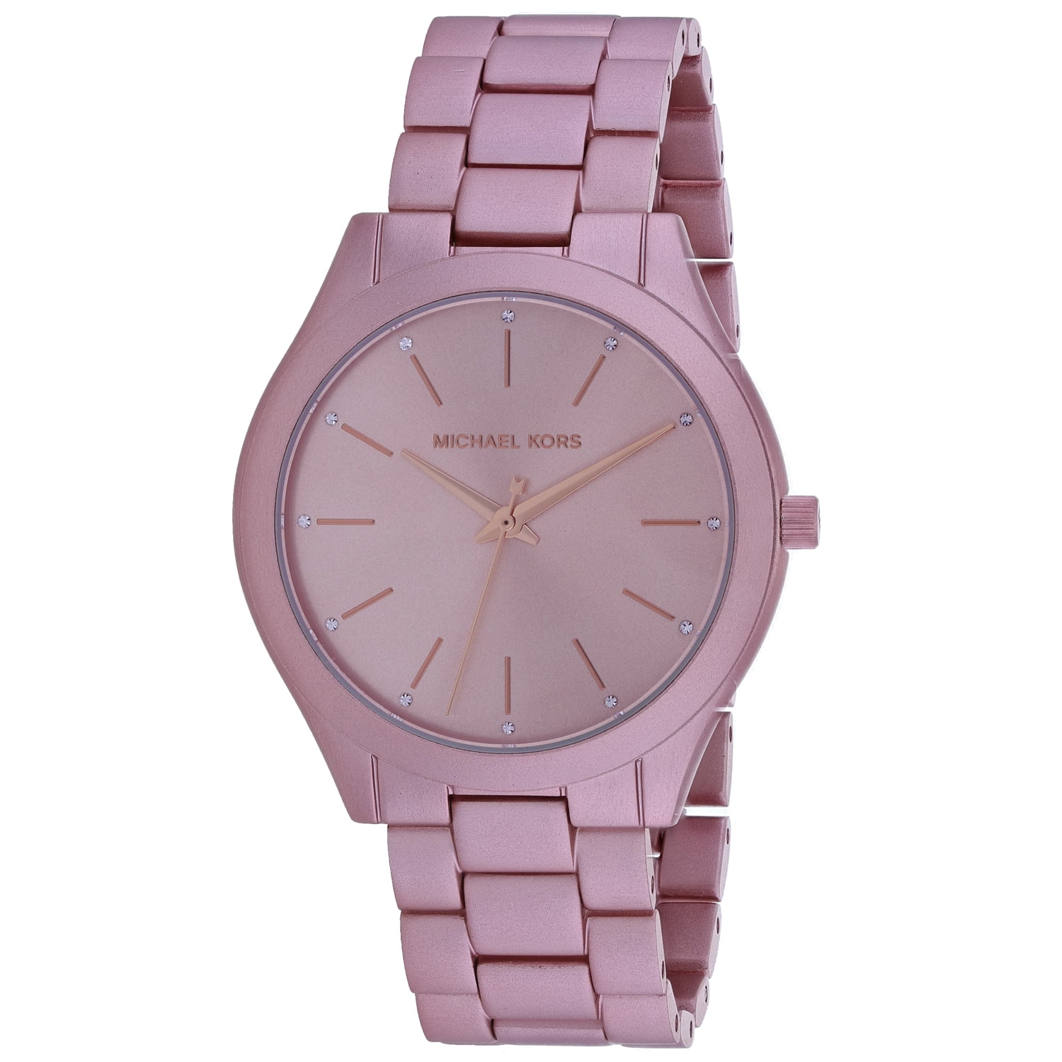 Slim Runway Rose gold Dial Watch 