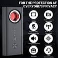 thumbnail image 1 of POINTERTECK Hidden Camera Detectors  Anti-Spy Camera Detector Bug Detector GPS Tracker RF Signal Scanner Listening Devices Finder Wireless for Travel Car  Bathroom Office  Hotel  Black, 1 of 7