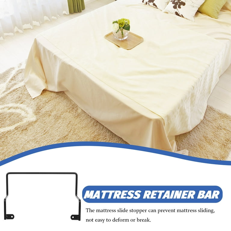 Mattress Slide Stopper Non-Slip Mattress Stoppers Mattress Retainer Bar for Bed Frame, Size: 29x19.5cm