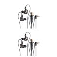 thumbnail image 1 of Cateissary Auriculares con cable 96dB 3.5mm Reducción de ruido Auriculares internos Interior Exterior Transmisión en vivo Grabación de voz Vlogging Type2 NO2, 1 of 6