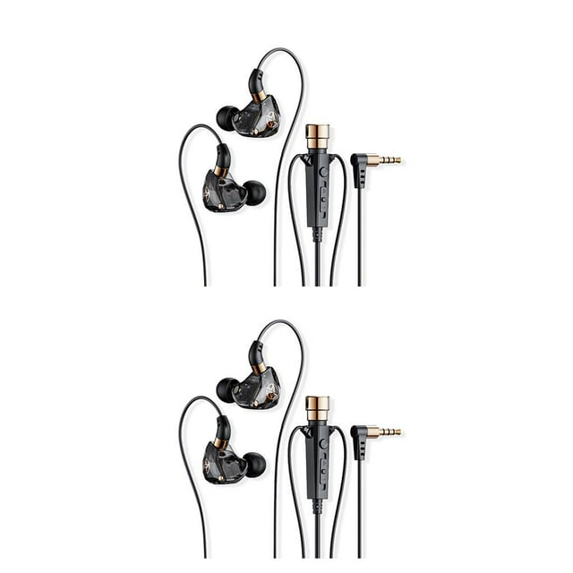 Cateissary Auriculares con cable 96dB 3.5mm Reducción de ruido Auriculares internos Interior Exterior Transmisión en vivo Grabación de voz Vlogging Type2 NO2