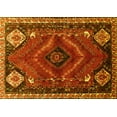 thumbnail image 1 of Ahgly Company Indoor Rectangle Persian Yellow Traditional Area Rugs, 2' x 4', 1 of 4