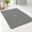 Gray-32" x 20" (Rectangular), variant on Large Shower Mat Non Slip: 32x24 Inch Loofah Mats Foride With Drain Hole In Middle Anti Stand Up Floor Matt Stall
