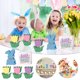 thumbnail image 1 of Decoraciones de Madera para Pascua. Diseño de Escena de Fiesta de Madera para Pascua., 1 of 7
