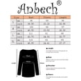 thumbnail image 2 of XCHQRTI Faith Women's Long Sleeve Graphic Tshirt Color Block V Neck Tunic Tee Tops, 2 of 2